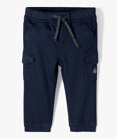 SANS GENRE DORE PANTALON NAVY BLAZER:40309110180-Coton////