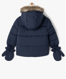 doudoune a capuche avec moufles bebe garcon bleu doudounesE142601_4