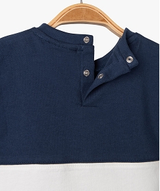 tee-shirt a manches courtes motif snoopy bebe garcon - peanuts bleu tee-shirts manches courtesE145001_2