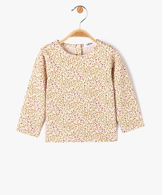 ensemble bebe fille 2 pieces   robe tee-shirt a manches longues rose robesE156401_3