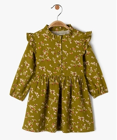TEE-SHIRT KAKI ROBE AOP:40318710129-Viscose////