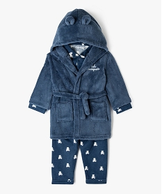 GEMO Ensemble pyjama et robe de chambre bébé garçon - LuluCastagnette Bleu