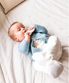 GEMO Ensemble 2 pièces combinaison et gilet bébé garçon bleu standard