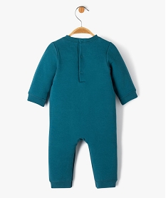 pyjama bebe sans pieds en molleton bleu pyjamas et dors bienE178601_3