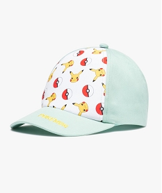 casquette motif pikachu garcon - pokemon bleu standardE192901_1