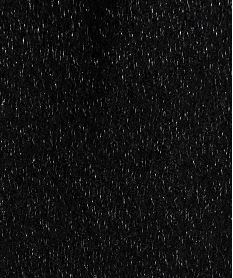 echarpe plaid avec fil lurex fille noir vifE195601_3