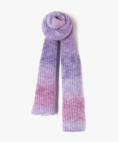 GEMO Echarpe en tricot effet tie and dye femme Multicolore