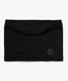 GEMO Snood avec doublure polaire garçon noir standard