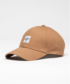 casquette en coton et coton recycle homme marron vifE196801_1