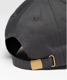 casquette en coton et coton recycle homme grisE196901_3