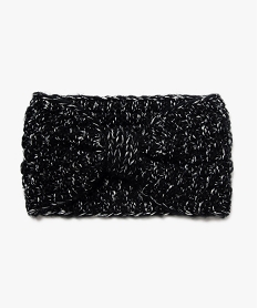 GEMO Bandeau pour les cheveux en maille pailletée femme noir standard