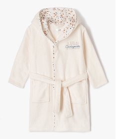 GEMO Robe de chambre en maille peluche fille - LuluCastagnette Beige