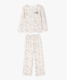 SWEAT GRIS HOMEWEAR AOP FLEURS:40622610201-Coton////