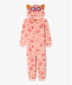 GEMO Combinaison pyjama imprimée à capuche fille - Pat Patrouille Imprimé