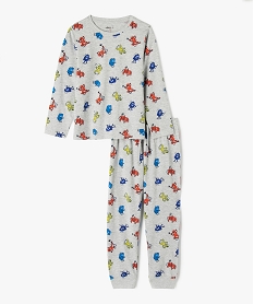 pyjama a motifs monstres multicolores garcon imprimeE209901_1