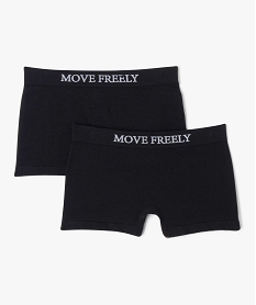 GEMO Boxers sans coutures fille (lot de 2) kaki vif