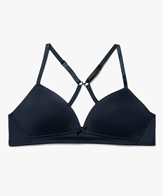 GEMO Soutien-gorge avec bonnets paddés et bretelles multipositions fille navy