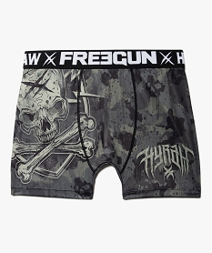 boxer homme seconde peau imprime hyraw - freegun imprime boxers et caleconsE221201_1