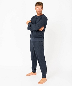 pyjama a manches longues homme bleuE223601_2