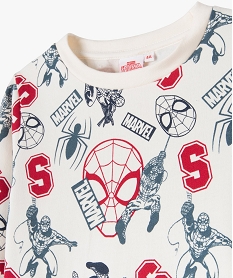 sweat a motif spiderman avec interieur molletonne garcon - marvel imprime sweatsE242701_2