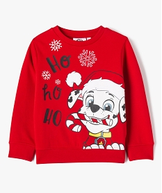 GEMO Sweat de Noël garçon avec motif Marcus - Pat Patrouille Rouge