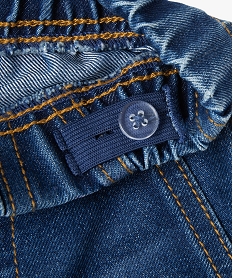jean regular avec ceinture elastique garcon gris jeansE246401_3