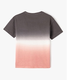 tee-shirt a manches courtes tie and dye garcon gris tee-shirtsE257301_3