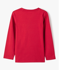 tee-shirt a manches longues motif lutin garcon rouge tee-shirtsE262201_3