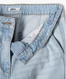 jean large avec poches a rabat fille gris jeansE315401_2