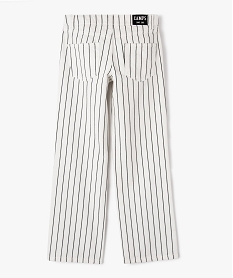 pantalon ample a rayures fille - camps united imprime pantalonsE316101_3