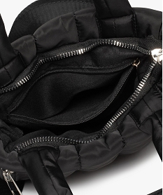 sac en textile matelasse porte main femme noir sacs a mainE325501_3