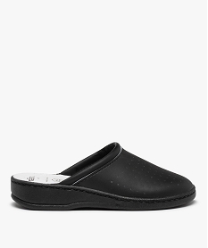 GEMO Sabots confort dessus perforé homme noir standard