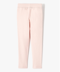 leggings de sport avec surpiqures pailletees fille rose pantalonsE345201_3