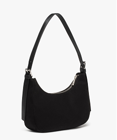 sac demi-lune avec strass femme noir sacs a mainE349501_2