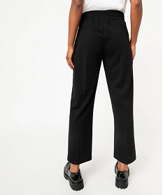 pantalon 78eme a plis en maille fluide femme noir pantalonsE353901_3