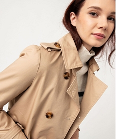 GEMO Trench mi-long femme - LuluCastagnette Beige