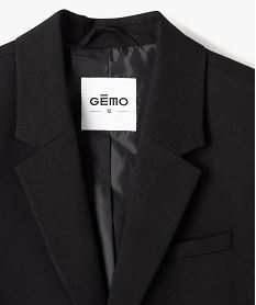 veste de costume garcon fermeture deux boutons noir standardE363901_2