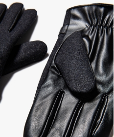 coffret cadeau avec gants et echarpe homme noir standardE366801_4