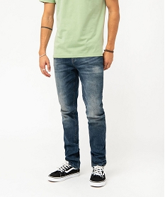 jean slim delave homme gris jeans slimE374501_2