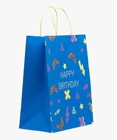sac cadeau anniversaire enfant motifs jeu video bleuE384501_1