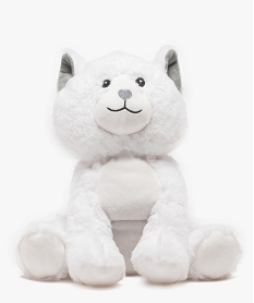 peluche bouillotte chat a chauffer au micro-ondes blanc standard autres accessoiresE388801_2