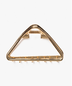 GEMO Pince crabe pour les cheveux femme Jaune