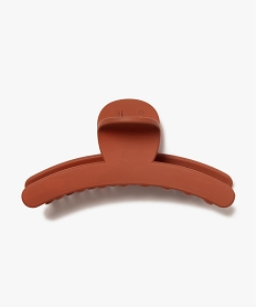 pince crabe pour cheveux grand format mate femme orangeE392101_3