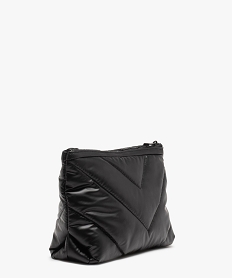 trousse maquillage matelassee femme noirE394701_2