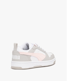 baskets femme tricolores style retro - puma blanc baskets pumaE400401_4