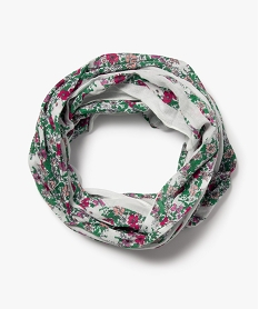 GEMO Foulard snood à motifs fleuris fille - LuluCastagnette imprime fleurs