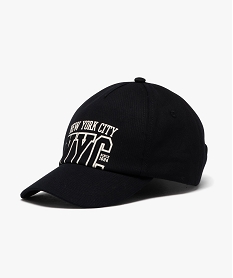 casquette imprime new york city garcon noir standardE416301_1