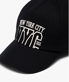 casquette imprime new york city garcon noir standardE416301_2