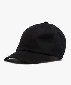 casquette en coton unie garcon noir standardE416501_1