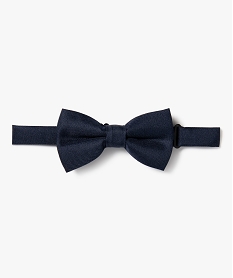 nœud papillon uni et ajustable homme bleuE425201_3
